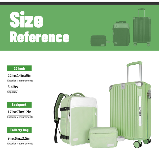 22x14x9 Carry On Luggage Sets