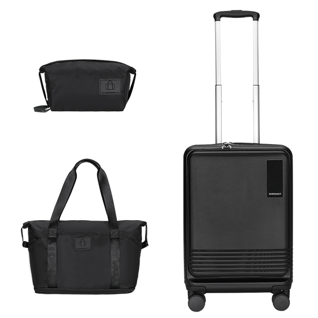 Carry-On Black Luggage Set 3 Piece